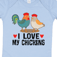 thumbnail image 4 of Inktastic Chicken Farmer I Love My Chickens Boys or Girls Baby Bodysuit, 4 of 5