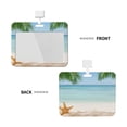 thumbnail image 2 of Cauagu Starfish in Beach for ID Badge Holder,Badge Holder with Windows Key Card Work Badge Sleeve for Office/ Factory/ID Credit Cards/Proximity Key Cards, 2 of 7