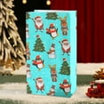 thumbnail image 5 of Kraft Paper Christmas Gift Bags with Holiday Designs, Reusable Paper Gift Bags for Parties and Events, Festive Packaging for Small to Medium Gifts and Treats(B), 5 of 6