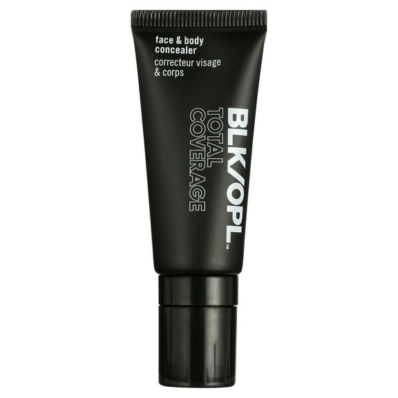 BLK/OPL Total Coverage Face   Body Concealer, Hides Scars, Maximum Coverage, Truly Topaz, .50 oz