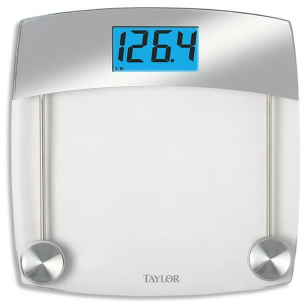 Taylor Digital Glass Scale With Mirror Finish