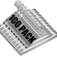 thumbnail image 1 of Hangers, paquete de 100 perchas de alambre para ropa de alta resistencia, 1 of 6