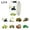 B, variant on 500 Pcs Per Roll Sticker Labels for Toy Cars Vehicles Decoration Sealing