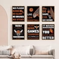 thumbnail image 3 of 9 Set Unframed Basketball Theme Wall Art Prints 8"x10" Inspirational Canvas Painting Art Posters School Canvas Print Wall Art Paintings Home Classroom Decor, 3 of 6