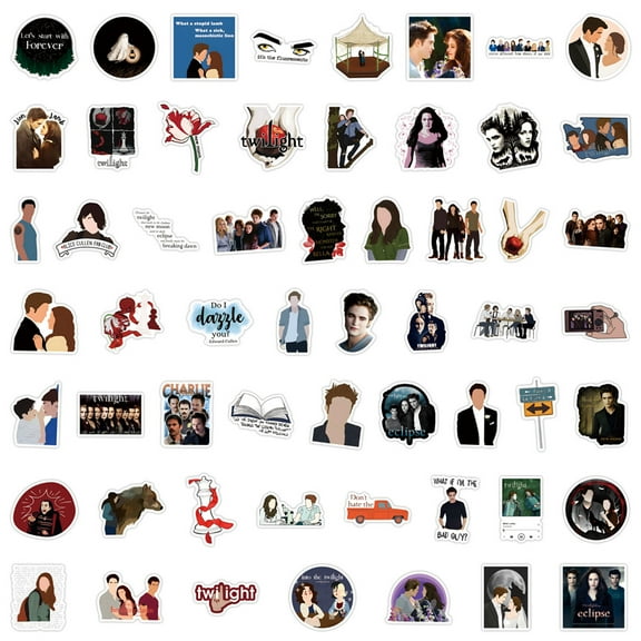 55 Twilight Stickers Decorative Hand Account Stationery Water Cup Computer Waterproof