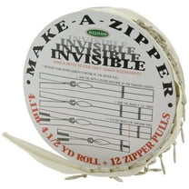 Sullivans Make-A-Zipper Kit Invisible, 4-1/2 Yds