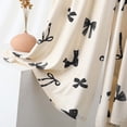 thumbnail image 5 of Warop Women's Pajama Pants with Elastic Waistband, Bow Print, Comfortable and Casual for Home and Daily Use, 5 of 9
