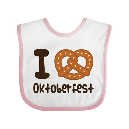 

Inktastic I Love Oktoberfest Gift Baby Boy or Baby Girl Bib