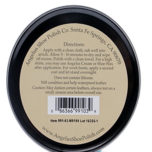Angelus Angelus Mink Oil Paste Leather Waterproof & Conditioner 3oz