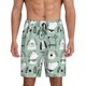 thumbnail image 1 of Balery Puppy Pantalones cortos de pijama de punto de algodón para hombre con cinturilla y bolsillos-X-Large, 1 of 6