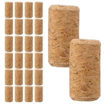 HOMEMAXS 50pcs Wine Bottle Cork Stoppers Wine Bottle Replacement Bottle Cork Plugs