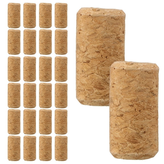 HOMEMAXS 50pcs Wine Bottle Cork Stoppers Wine Bottle Replacement Bottle Cork Plugs