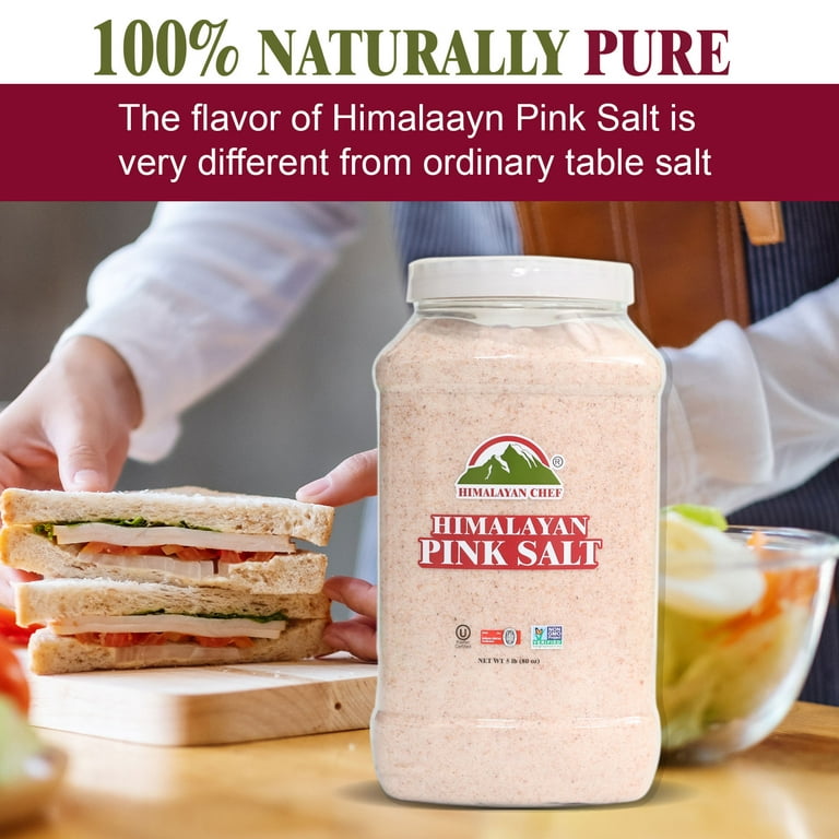 Himalayan Chef Pink Salt Square Plastic Grinder - 13 oz & Reviews