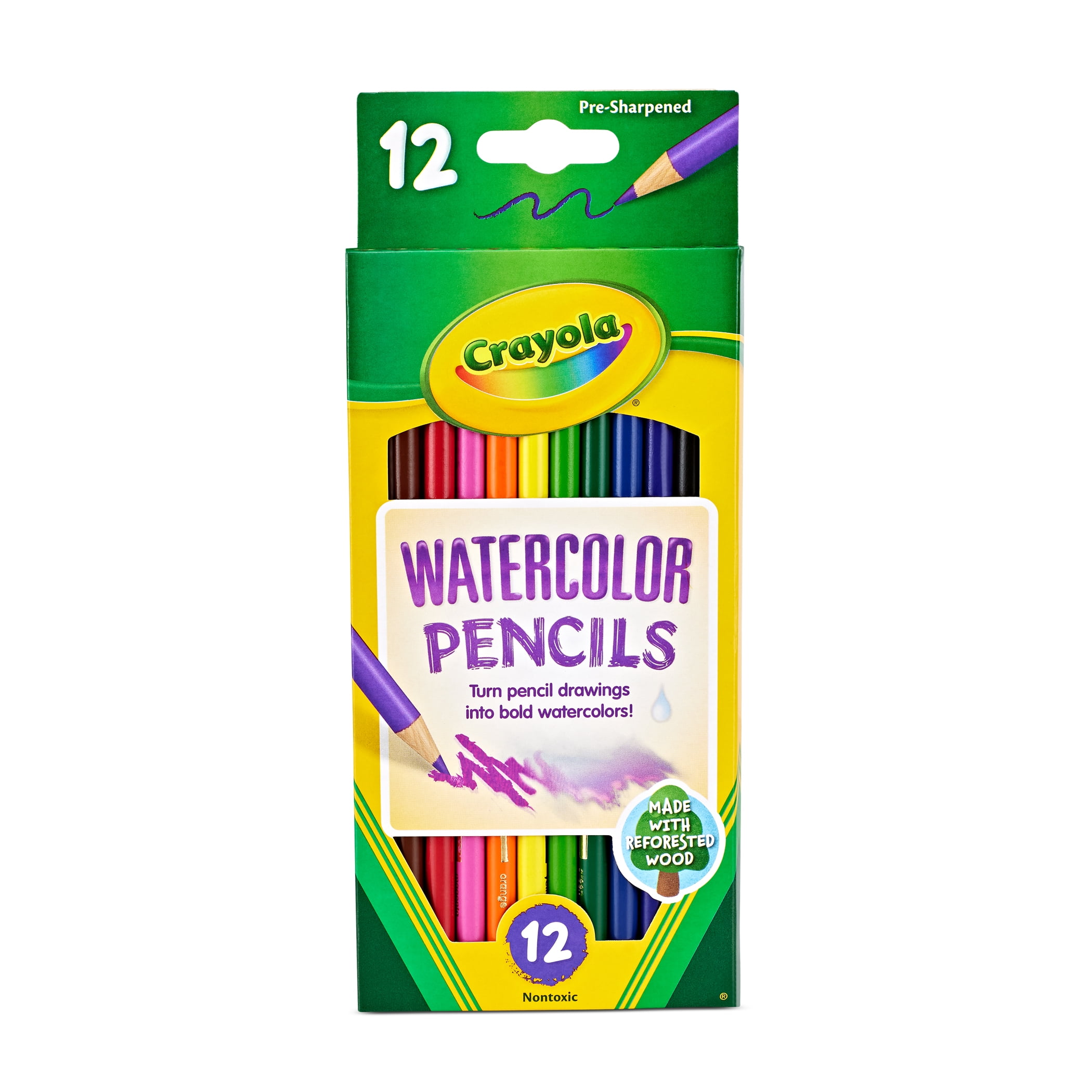 Crayola Watercolor Pencils, 12 Per Box, 6 Boxes