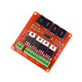 thumbnail image 4 of 4 Channel Way Route IRF540 MOSFET Switching Module for Motor Drive Dimmer Relaying Board Four Channel MOSFET Button Multicolor, 4 of 4