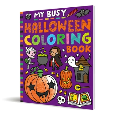 My Busy Halloween Coloring Book, (Paperback)