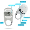 thumbnail image 4 of 3D Digital -On Pedometer for Walking Step and Distance Tracking Activity for Men Women Kids, 4 of 6