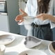 thumbnail image 4 of unbranded 3Ud Para Pudding Y Pasteles Con Transferencia Rápida De Calor En Acero Plateado, 4 of 7