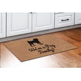 thumbnail image 3 of ThisWear Pug Dog Mom We're Pug Family Pug Dog Dad 2 Pack Doormats Simulated Coir, 3 of 3