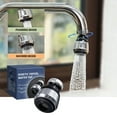 thumbnail image 2 of SIYTUAU Movable Kitchen Faucet Aerator Rotatable Sprayer Head Replacement For Water Saving And Tap Booster Faucet Aerator, 2 of 9