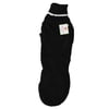 X-Large (24-29" Neck to Tail) Fashion Pet Black Cable Knit Sweater