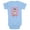 Light Blue, variant on Infant's Wonder Woman Girl Power Bodysuit
