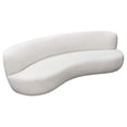 thumbnail image 4 of Curved Sofa in White Finish, 4 of 5