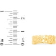 thumbnail image 4 of Floreo 10k Yellow Gold 7mm Cuban Link Ring, Sizes 4 - 13, 4 of 4