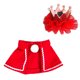 thumbnail image 3 of Disfraz de gato, tocado, capa navideña para mascota, adorable conjunto de corona para gato, perro (talla L), 3 of 7