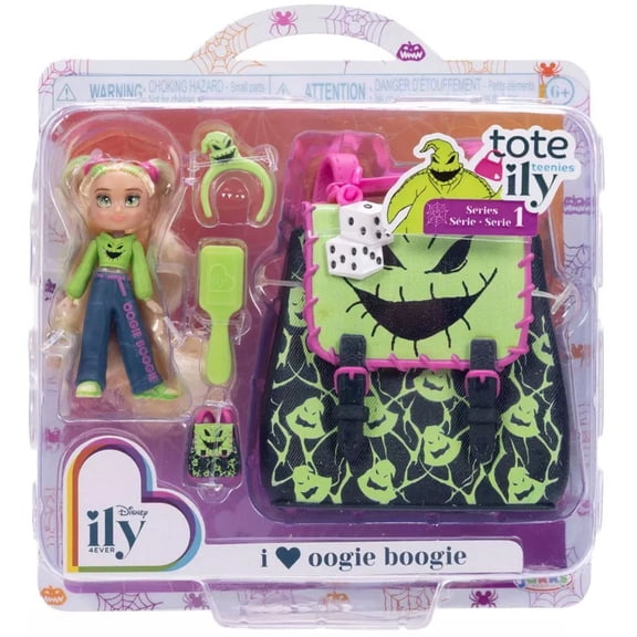 Disney Tote Ily Teenies Halloween Series 1 I Love Oogie Boogie Mini Doll