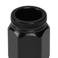 thumbnail image 5 of J2 Engineering LN-T7-002-125-BK J2 Engineering 7075 Aluminum M12 x 1.25 16 Pcs Open End Lug Nut 4 Pcs Lock with Key Black, 5 of 6