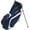 Navy Red White, variant on One With Golf Xpress Plus Dark Gray Black Silver Stand Golf Bag