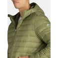 thumbnail image 3 of Ozark Trail Men's & Big Men’s Hooded Puffer Jacket, Sizes S-3XL, 3 of 6