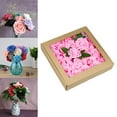 thumbnail image 4 of artificiales Decoración suave Accesorios Rosa Gloria flores rosas falsas, 4 of 9