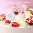 thumbnail image 4 of 1 par de decoraciones de cisne de resina, figuritas de cisne de resina de mesa, decoraciones para tablero, adornos de boda, 4 of 6