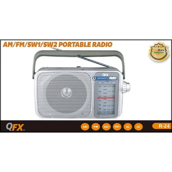 QFX R24 Haut-Parleur Portable Durable