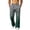 Navy, variant on Horizontal Striped Wide Leg Lounge Pants Uniform Line Stripe Pattern Elastic Waistband Deep Side Pockets Loose Fit Mens Casual Full Length Trousers Blue S