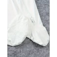 thumbnail image 4 of SXIMEE Bamboo Viscose Long Sleeve Pajamas For Unisex Baby, 2 Way Zipper with Mitten Cuffs, Non-Slip Sleepers, Sleep 'N Play, 4 of 6