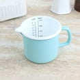 thumbnail image 7 of Martha Stewart Everyday Enamel on Steel Measuring Cup in Turquoise, 7 of 7
