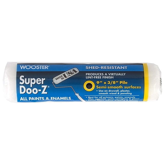 Wooster Brush R205-9 Roller Cover 3/8 Nap