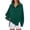 05-Forest, variant on Women's Sweatshirts Oversized Casual Loose Button Up Henley Pullover Top High Low Split 2026 Fall Fashion Outfits Khaki Large