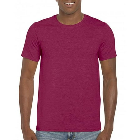 Download Gildan - Gildan G64000-Heather Cardinal-XL Softstyle Adult Tee, Heather Cardinal - Extra Large ...