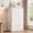 White, variant on Hijob 5 Drawer Dresser, Modern Storage Cabinet for Bedroom, 40" Tall Chest Mid Century Vertical Dresser w/Natural Texture of Drawers for Living Room, Bed room, White