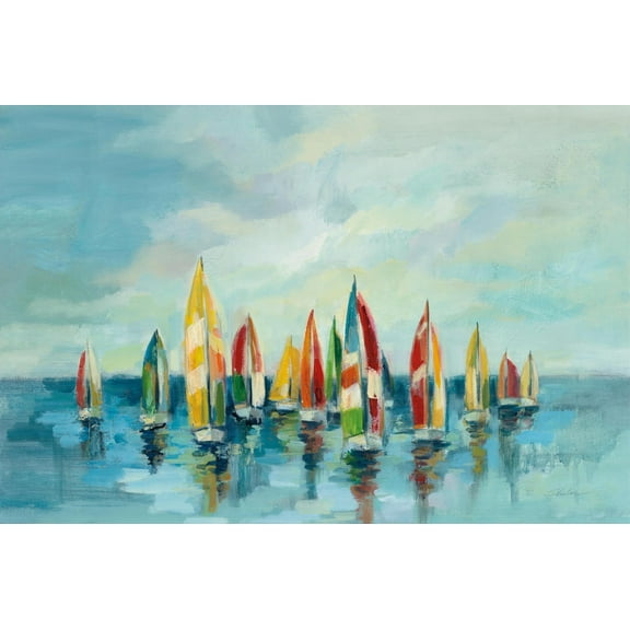 Art.com Regatta Art Print by Silvia Vassileva, 24" x 16"