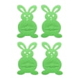 thumbnail image 2 of dajkiuy 4Pcs Easter Bunny Cutlery Pouch Set, Rabbit Silverware Holders, Cutlery Storage Bags, Festive Table Decor, Holiday Table Supplies, Easter Dinnerware Accessories, Spring Party Favors, 2 of 6