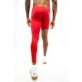 thumbnail image 2 of We Ball Sports Athletic Men's Single Leg Sports Tights | One Leg Compression Base Layer Leggings for Men (Red, FULL 2XL), 2 of 5