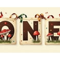 thumbnail image 4 of Floral Themed First Birthday Banner Decoration for Celebration Party Backdrop Photography Props Photo Banner Supplies Event Background, 4 of 4
