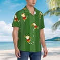 thumbnail image 5 of Soccer Players Hawaiian Shirts For Men, Summer Short-Sleeve Relaxed-Fit Button-Down Shirts Xx-Large, 5 of 9