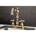 thumbnail image 2 of Kingston Brass KB1492BEX 4" Centerset Bar Faucet, Polished Brass, 2 of 4