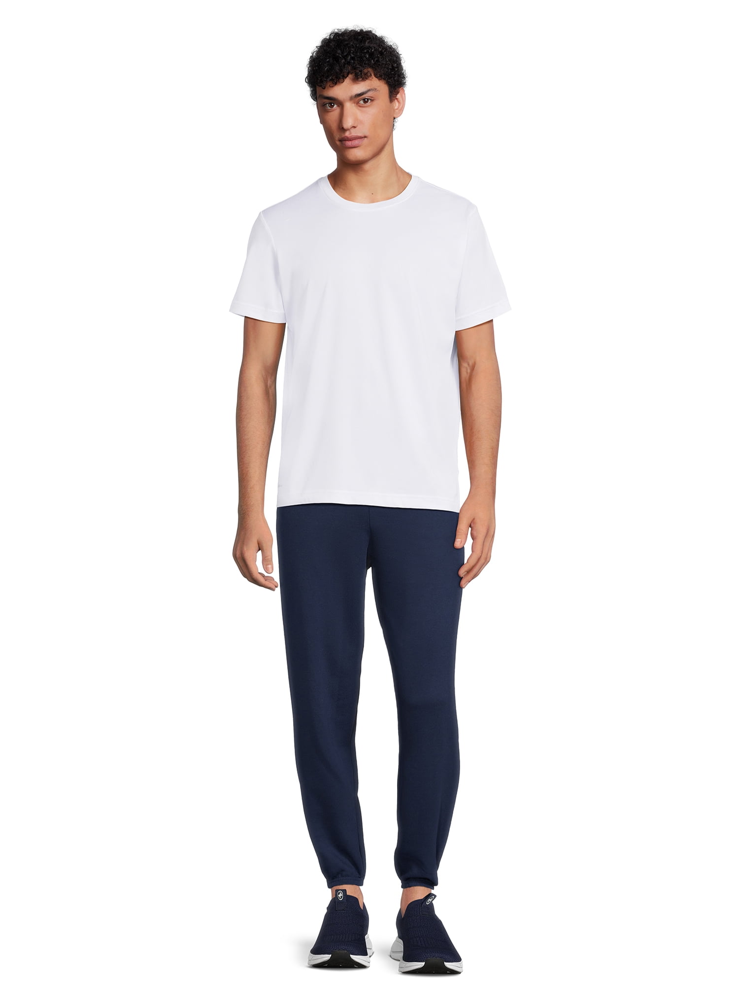 Athletic Works Men’s & Big & Tall Men’s Active Performance Jersey Tee Shirt, Sizes XS-5XL